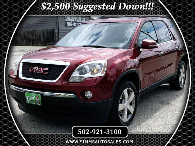 2011 GMC Acadia SLT-1