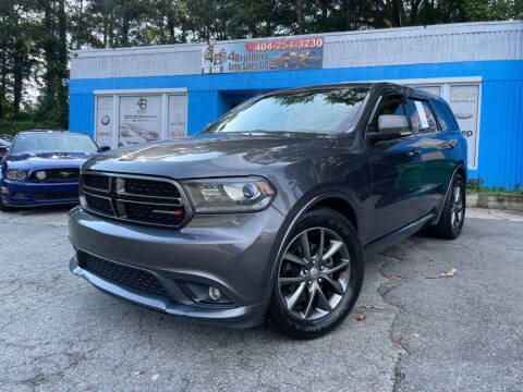 2017 Dodge Durango for sale at 4 Brothers Auto Sales LLC in Brookhaven GA
