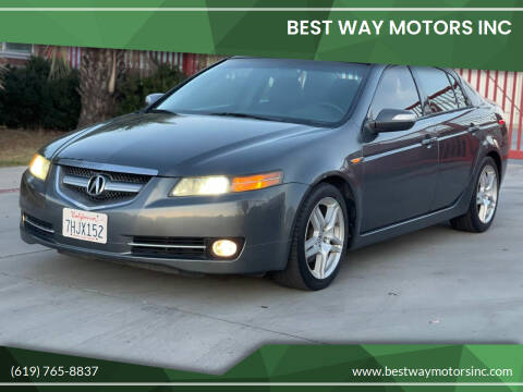 2008 Acura TL for sale at BEST WAY MOTORS INC in San Diego CA