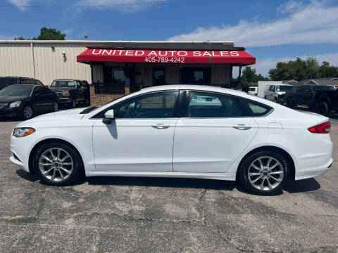 2017 Ford Fusion for sale at United Auto Sales in Oklahoma City OK