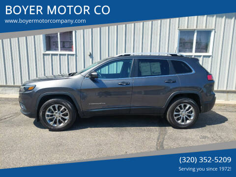 2021 Jeep Cherokee for sale at BOYER MOTOR CO in Sauk Centre MN
