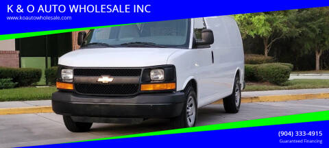 2011 Chevrolet Express for sale at K & O AUTO WHOLESALE INC in Jacksonville FL