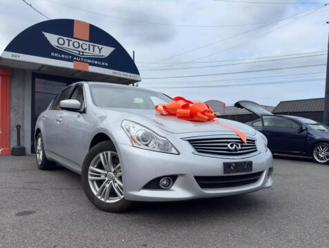 2011 Infiniti G25 Sedan for sale at OTOCITY in Totowa NJ