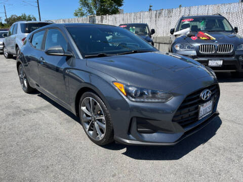 2019 Hyundai Veloster for sale at TRAX AUTO WHOLESALE in San Mateo CA