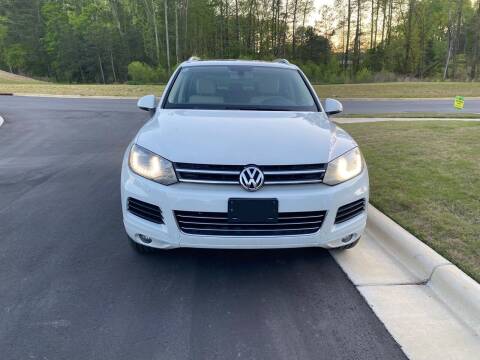2012 Volkswagen Touareg for sale at Super Auto Sales in Fuquay Varina NC