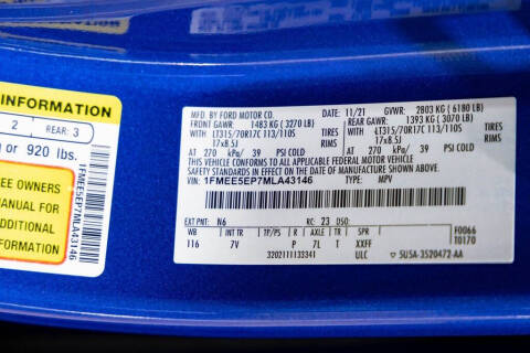 2021 Ford Bronco First Edition Advanced