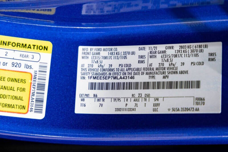 2021 Ford Bronco First Edition Advanced