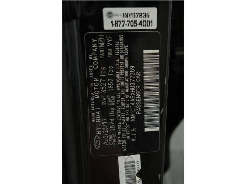 2017 Hyundai Accent Value Edition