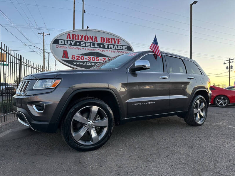 2015 Jeep Grand Cherokee for sale at Arizona Drive LLC in Tucson AZ