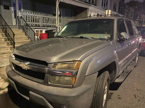 2003 Chevrolet Avalanche for sale at K J AUTO SALES in Philadelphia PA