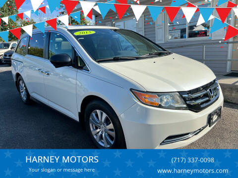 2015 Honda Odyssey for sale at HARNEY MOTORS in Gettysburg PA