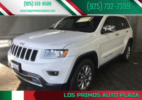 2015 Jeep Grand Cherokee for sale at Los Primos Auto Plaza in Brentwood CA