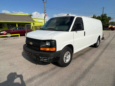 2016 Chevrolet Express for sale at RODRIGUEZ MOTORS CO. in Houston TX
