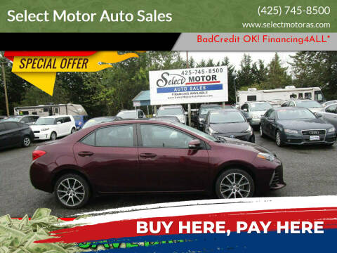 2017 Toyota Corolla for sale at Select Motor Auto Sales in Lynnwood WA