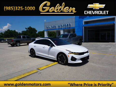 2022 Kia K5 for sale at GOLDEN MOTORS in Cut Off LA