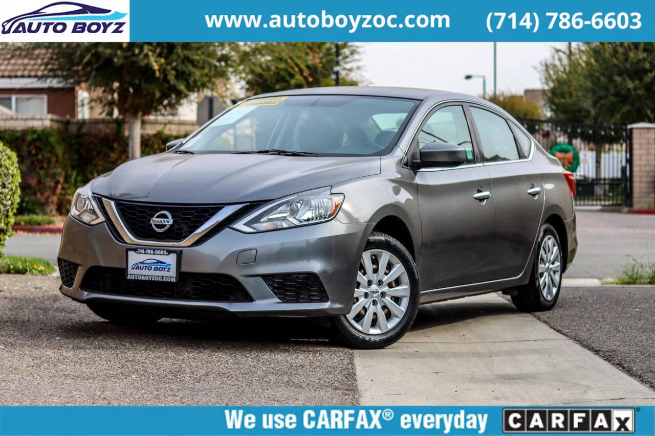 2016 Nissan Sentra for sale at Auto Boyz in Garden Grove, CA