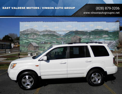2007 Honda Pilot for sale at EAST VALDESE MOTORS / VINSON AUTO GROUP in Valdese NC