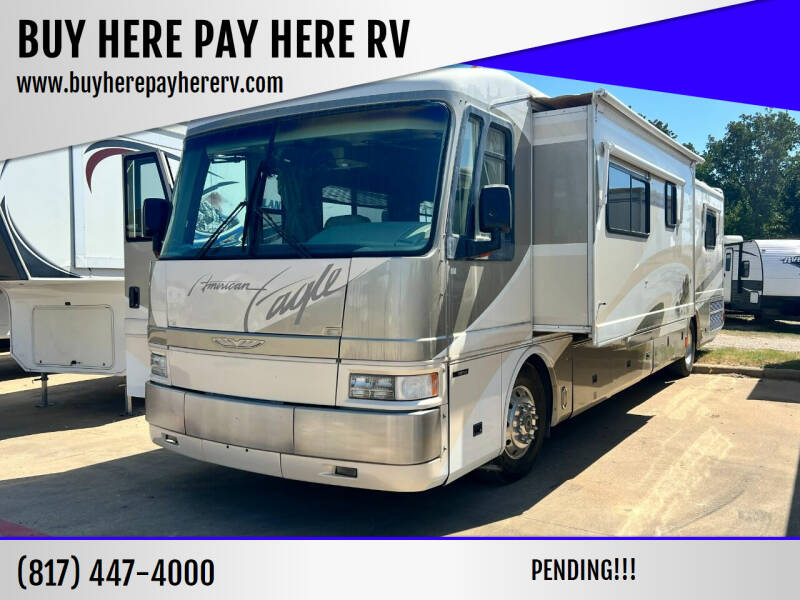 1999 Fleetwood American Eagle 40TVS for sale at BUY HERE PAY HERE RV in Burleson TX