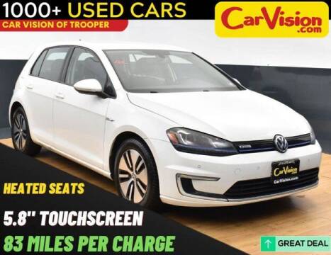 2015 Volkswagen e-Golf for sale at Car Vision of Trooper in Norristown PA