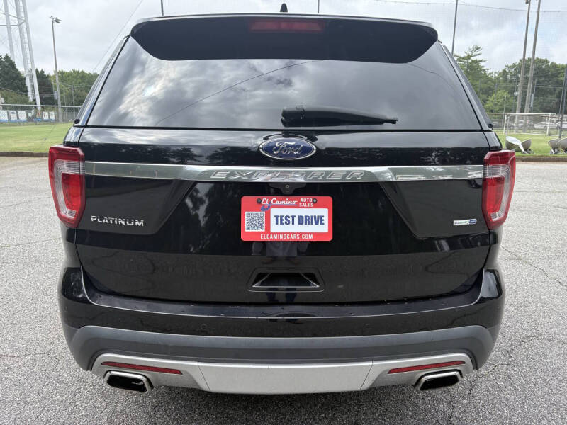 2017 Ford Explorer Platinum