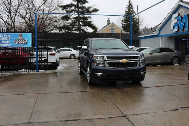 2019 Chevrolet Tahoe for sale at F & M AUTO SALES in Detroit MI