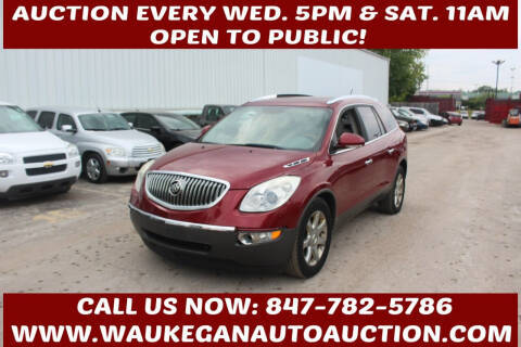 2009 Buick Enclave for sale at Waukegan Auto Auction in Waukegan IL