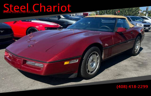 1986 Chevrolet Corvette for sale at Steel Chariot in San Jose CA