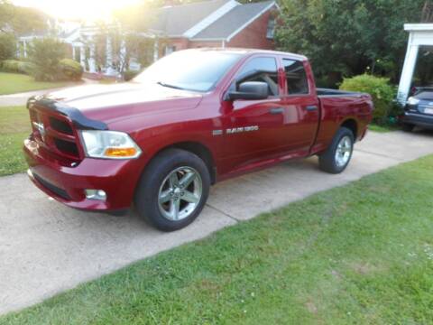 2012 RAM Ram Pickup 1500 for sale at Cooper's Wholesale Cars in West Point MS