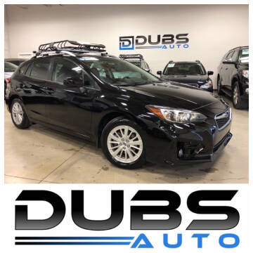 2017 Subaru Impreza for sale at DUBS AUTO LLC in Clearfield UT