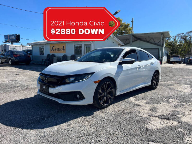 2021 Honda Civic for sale at LC Motors 1 Inc. in Orlando FL