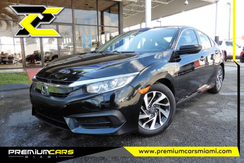 2016 Honda Civic for sale at Premium Cars of Miami in Miami FL