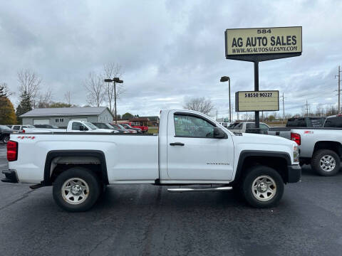 2016 Chevrolet Silverado 1500 for sale at AG Auto Sales in Ontario NY