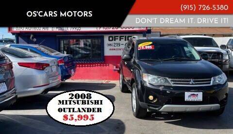 2008 Mitsubishi Outlander for sale at Os'Cars Motors in El Paso TX