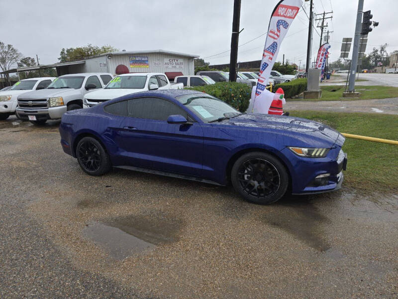 2015 Ford Mustang for sale at City Auto Sales in Brazoria TX