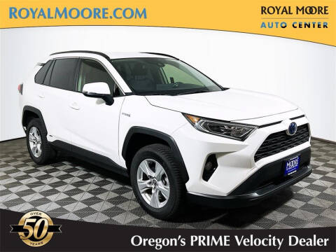 2021 Toyota RAV4 Hybrid for sale at Royal Moore Custom Finance in Hillsboro OR