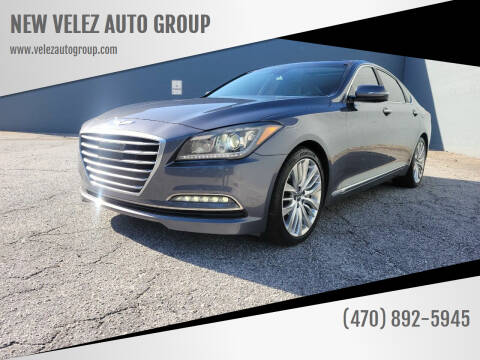 2015 Hyundai Genesis for sale at NEW VELEZ AUTO GROUP in Gainesville GA