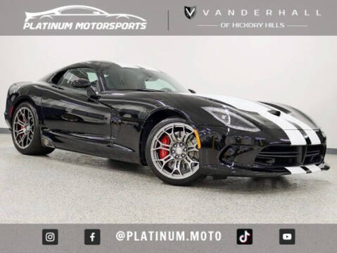 2016 Dodge Viper for sale at Vanderhall of Hickory Hills in Hickory Hills IL
