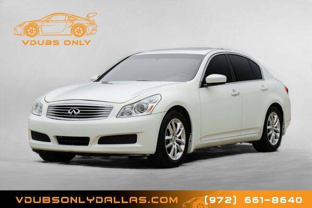 2009 Infiniti G37 Sedan for sale at VDUBS ONLY in Plano TX