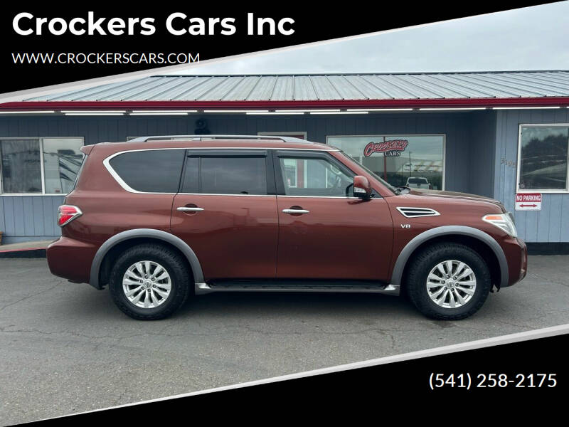 2017 Nissan Armada for sale at Crockers Cars Inc - Price Drop in Lebanon OR