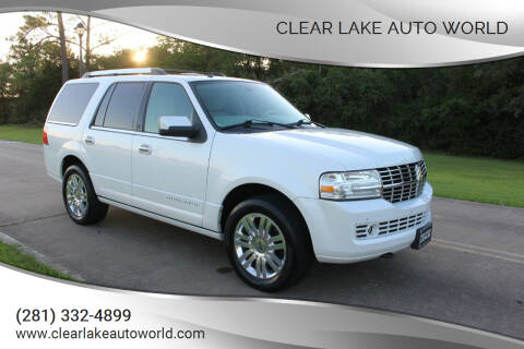 2013 Lincoln Navigator for sale at Clear Lake Auto World in League City TX