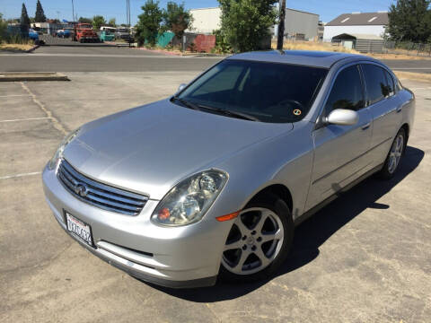 2004 Infiniti G35 for sale at Lifetime Motors AUTO in Sacramento CA