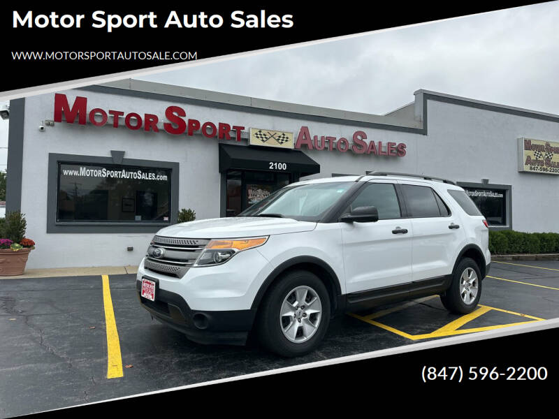 2014 Ford Explorer for sale at Motor Sport Auto Sales in Waukegan IL