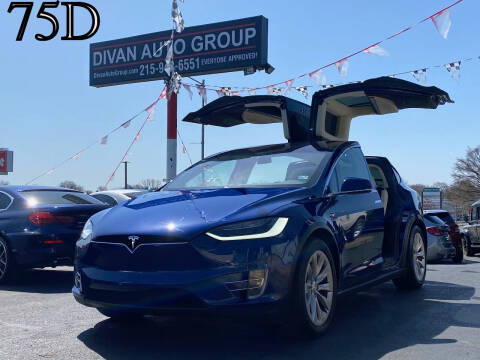 2017 Tesla Model X for sale at Divan Auto Group in Feasterville Trevose PA