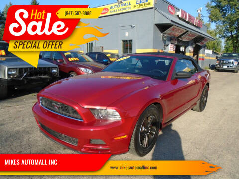 2013 Ford Mustang for sale at MIKES AUTOMALL INC in Ingleside IL