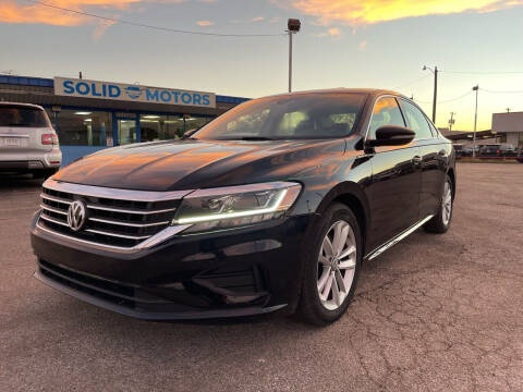 2020 Volkswagen Passat for sale at SOLID MOTORS LLC in Garland TX