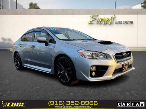2016 Subaru WRX for sale at Everest Auto Center in Sacramento CA