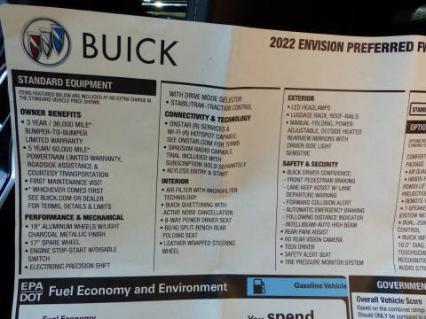 2022 Buick Envision Preferred