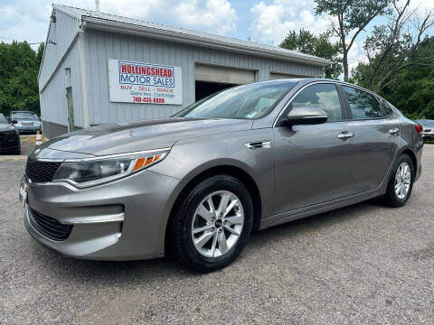 2016 Kia Optima for sale at HOLLINGSHEAD MOTOR SALES in Cambridge OH