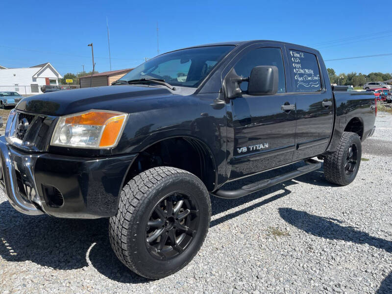 2009 Nissan Titan for sale at R & J Auto Sales in Ardmore AL