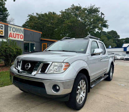 2012 Nissan Frontier for sale at Town Auto in Chesapeake VA